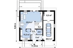 proiect-casa-cu-mansarda-si-garaj-119011-parter