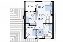 proiect-casa-cu-mansarda-si-garaj-e24011-mansarda